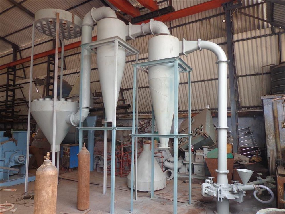 75 HP Mild Steel Jet Mill, Capacity: 100 kg/Hr
