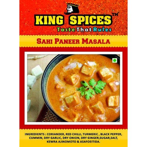 King Shahi Paneer Masala, Packaging Type: Packets, 10 kg, 25 kg