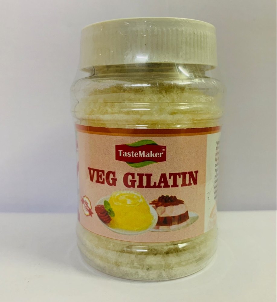 Tastemaker Yellow Veg Gelatin Powder, For Bakery, Packaging Size: 150 Gm