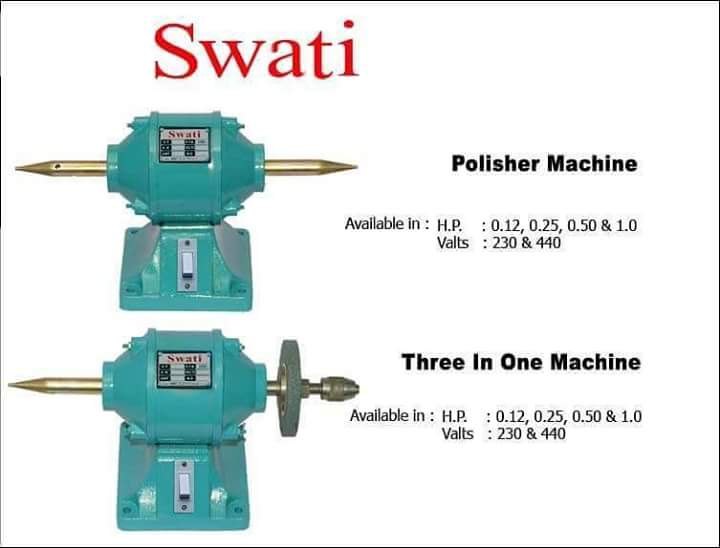 swastik 2000-6000 RPM Grinding Motors, 230, Capacity: 0.5 Hp, 1hp