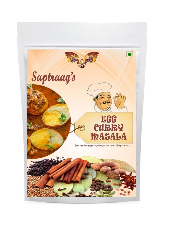 Saptraag Egg Curry Masala, Packaging Type: Pouch