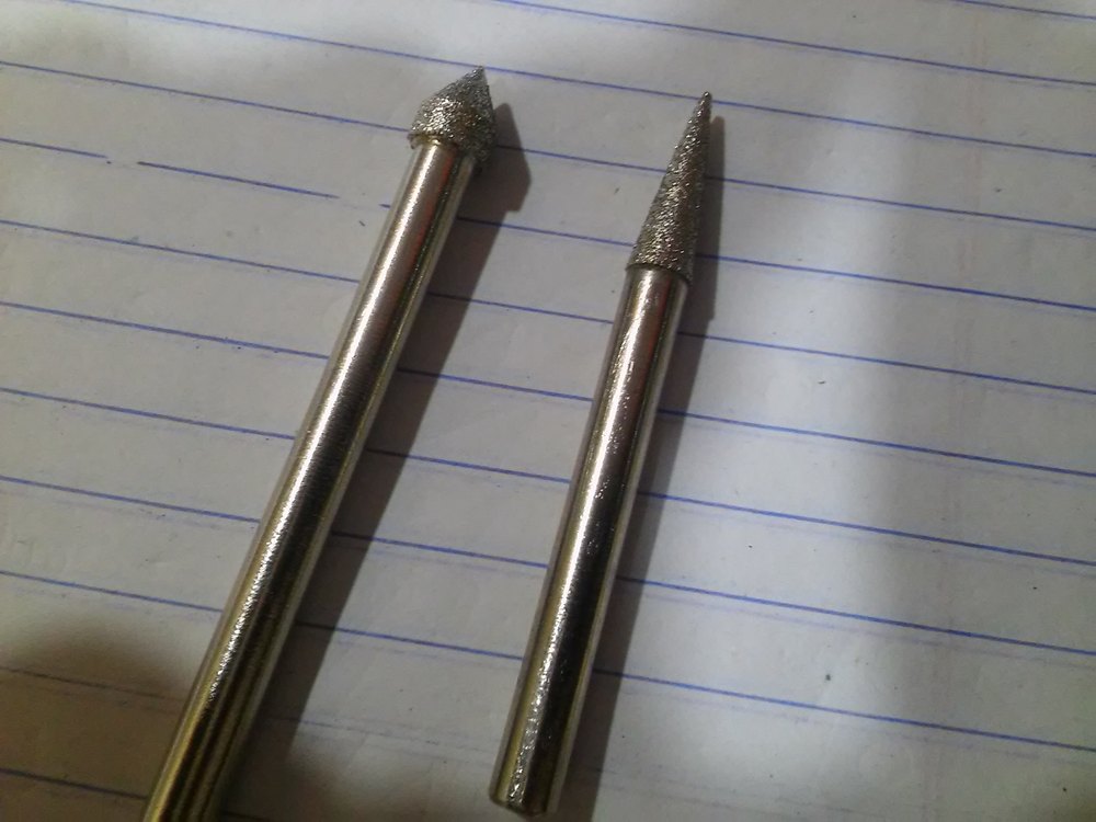 Electroplated Diamond Angle Pin