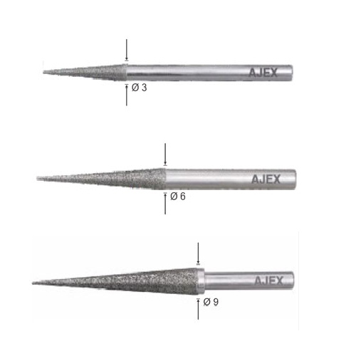 Angular Diamond Plated Pins