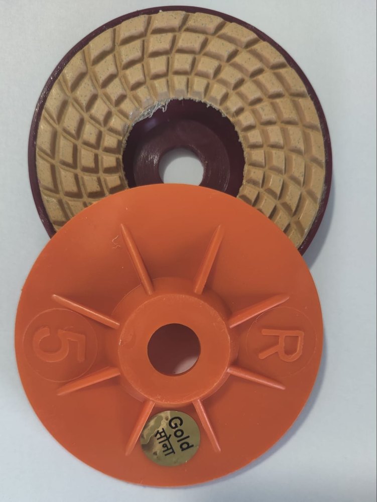 Red 4 Dry Plastic Polishing Pads, For Stone Indstries