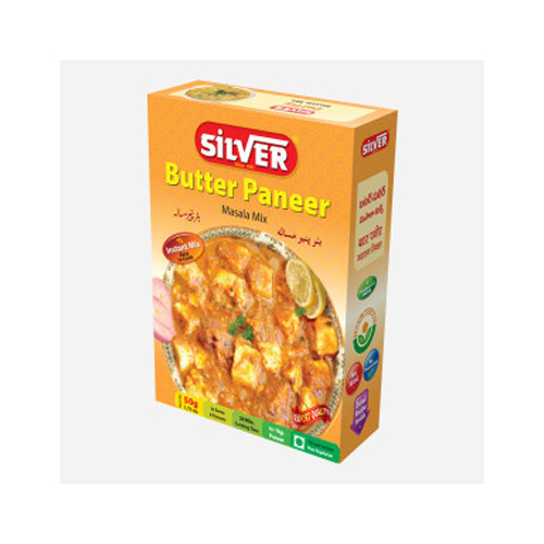 Silver Butter Paneer Masala, 50g, Packaging: Packet