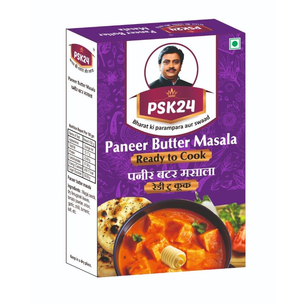 PSK24 Paneer Butter Masala, Packaging Size: 50 g