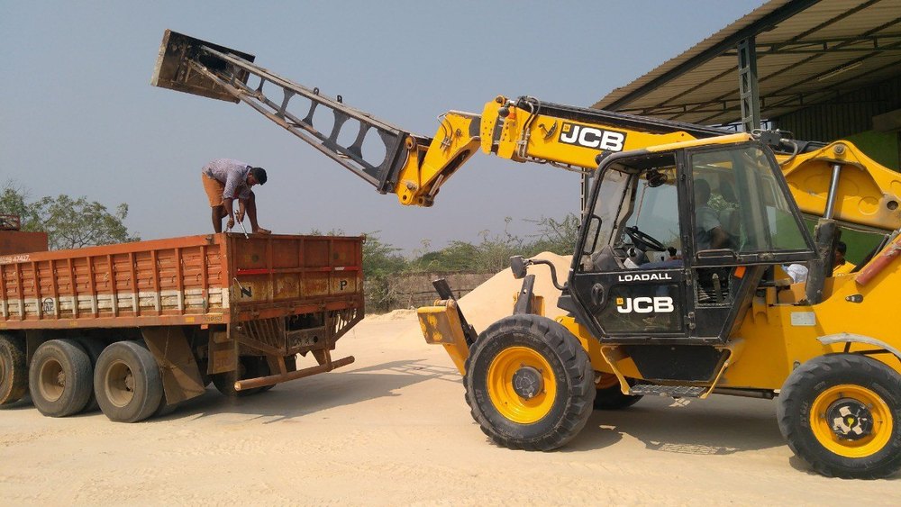Iron Jcb Loadall Unloading rack attachment