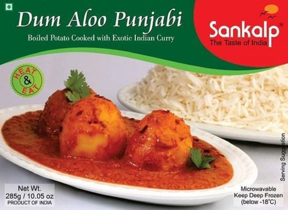 Boiled Potato Dum Aloo Punjabi, 285 G, Packaging Type: Packet