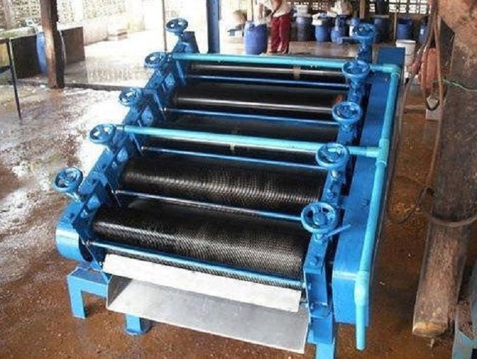 150-350 kg/HR Hand Operated Rubber Sheet Making Machine