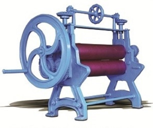 Hand Operated Rubber Sheet Roller Machine