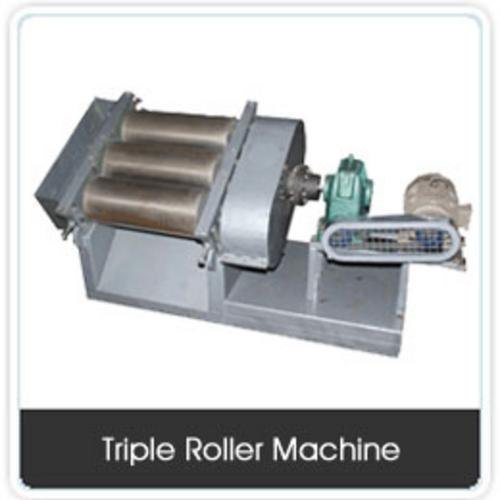 50 Hz Mild Steel 60HZ Triple Roll Mill Machine, 3 Phase