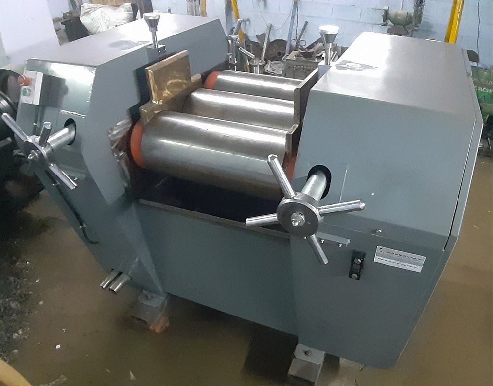 50 Hz Iron Triple Roll Mill, 440V