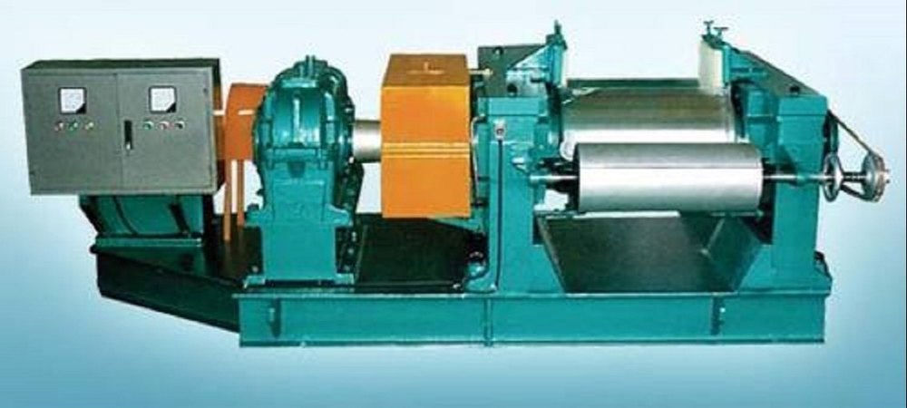 150 kg/hr Rubber Refiner Mill Machine, 75 HP
