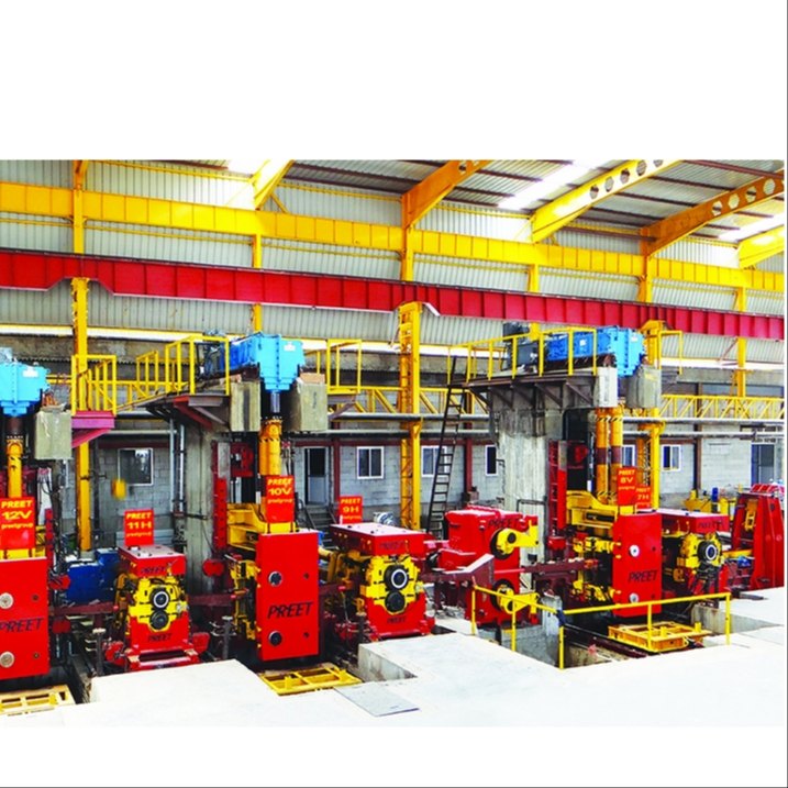 Preet 300000 to 1000000 T/Year Rebar and Wire Rod Rolling Mill