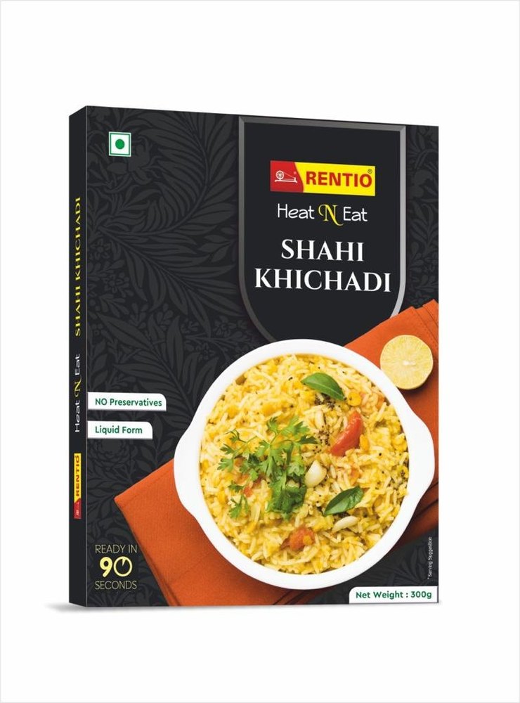 Rentio shahi khichdi, Packaging Size: 300GM, Packaging Type: Box