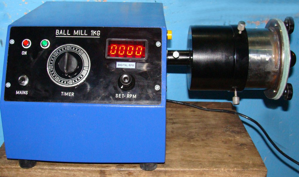 Mild Steel Laboratory Ball Mills, For Industrial