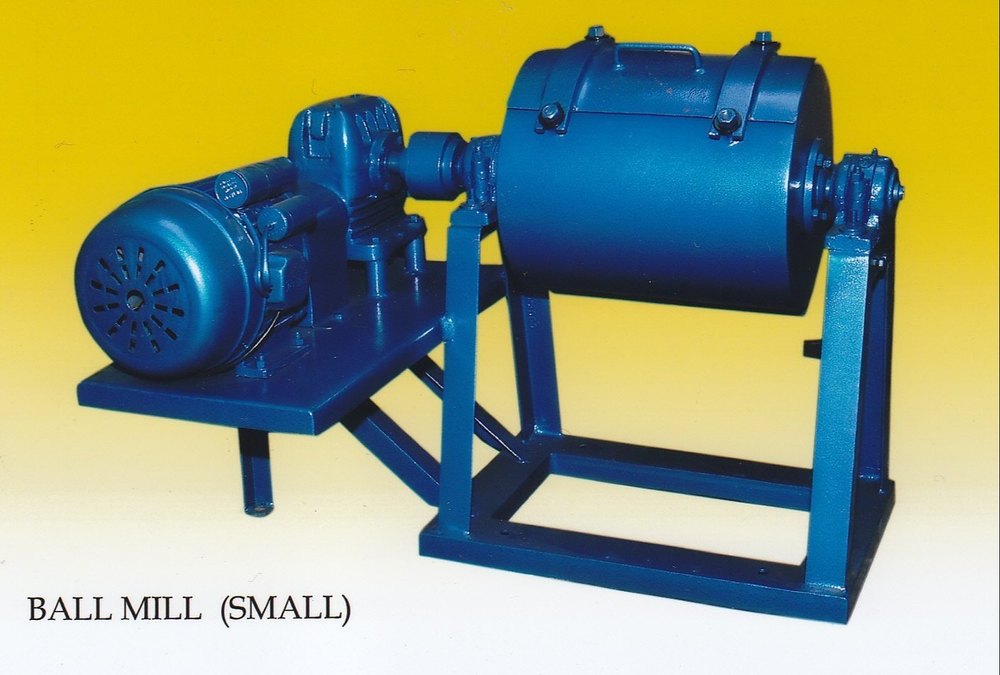 Floor Type Mild Steel Laboratory Ball Mill Manufacturer, Capacity: 10 Kg