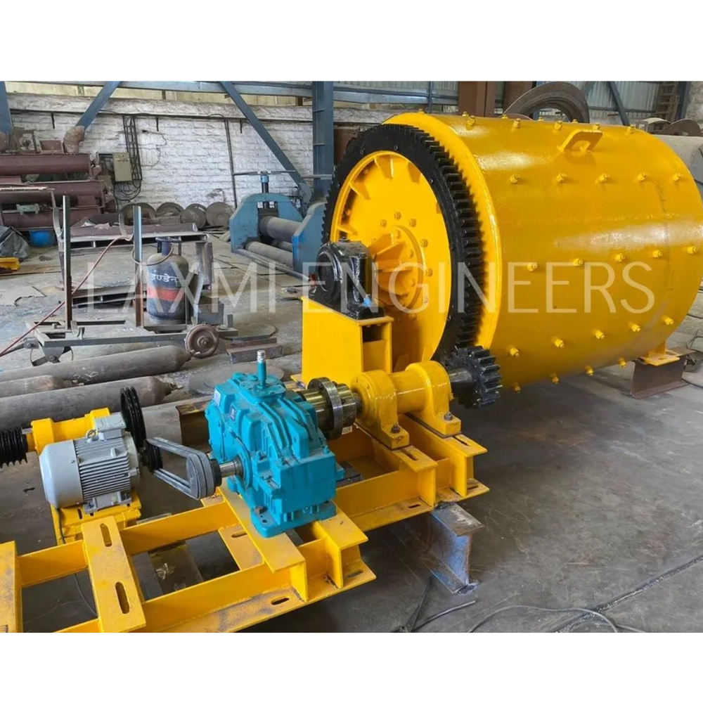 Mild Steel LAB BALL MILL, Capacity: 200 Kg