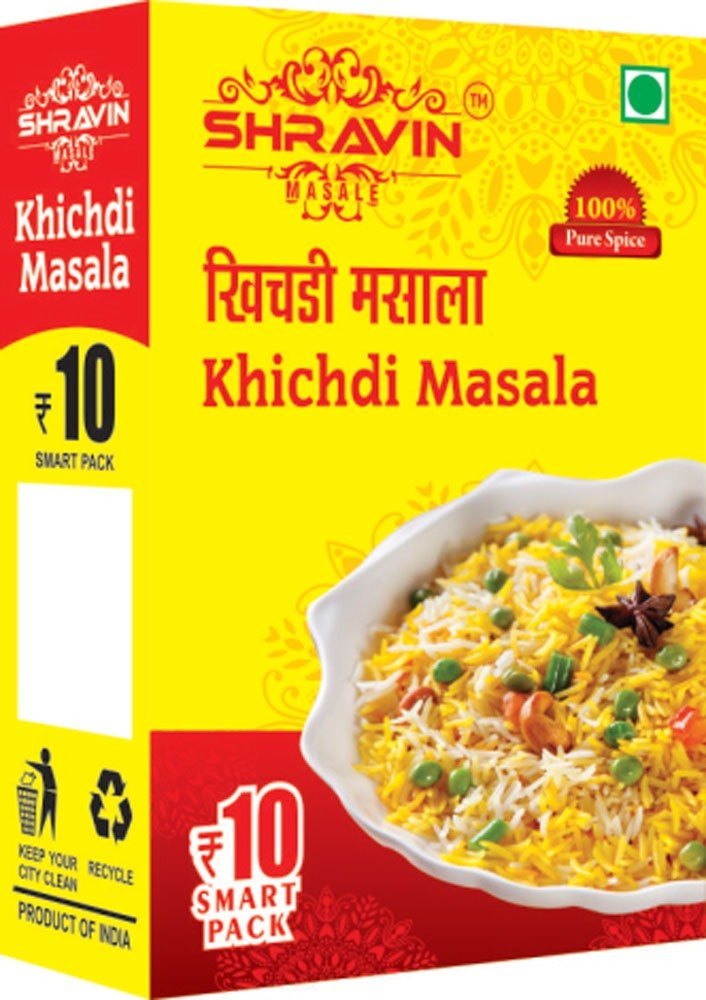 Shravin 20gm Khichdi Masala, Packaging Type: Box
