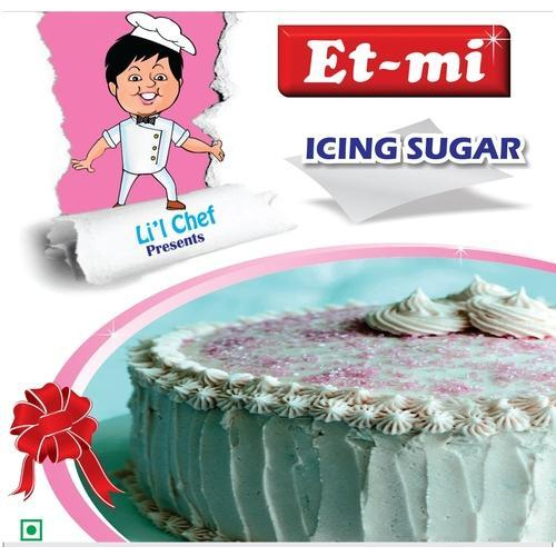 Et-mi White Icing Sugar, Packaging Type: Packet, Powder
