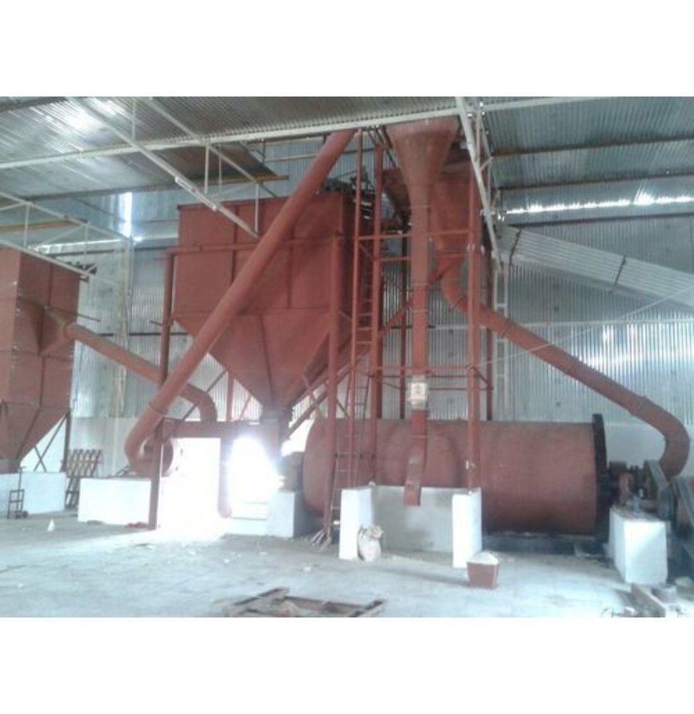 Mild Steel Used Ball Mill, 10Ton, Capacity: 2000 Kg Per Hour