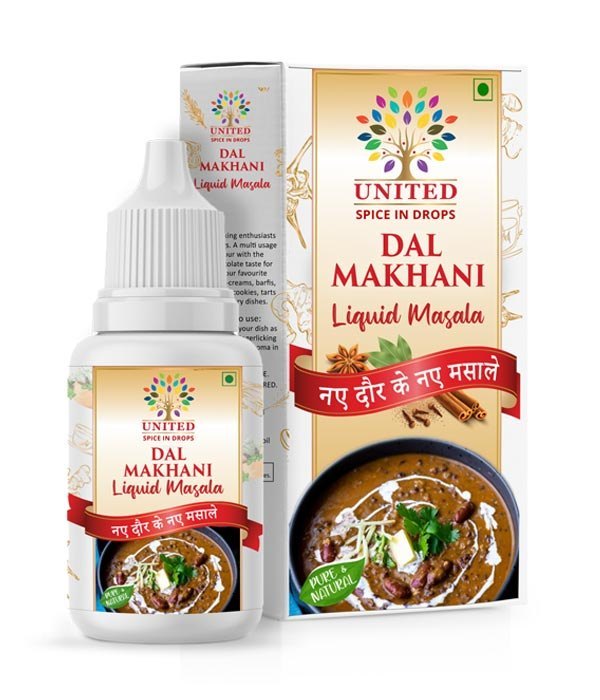 Spice in Drops Dal Makhani Masala, Packaging Size: 25 ML, Packaging Type: Box