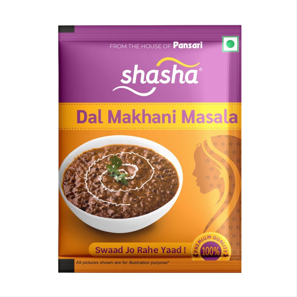 15g Shasha Dal Makhani Masala, Packaging Type: Box