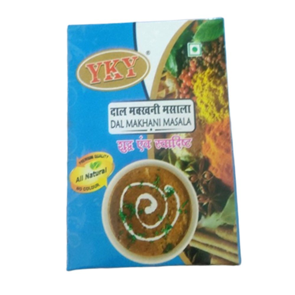 YKY 100gm Dal Makhani Masala, Packaging Type: Box