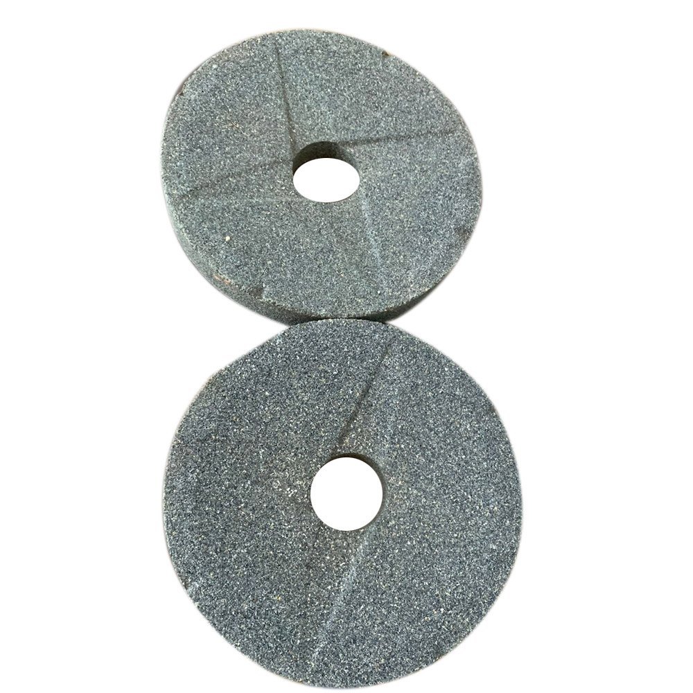 Vitrified 6Inch Flour Mill Emery Stone, Thickness Of Wheel: 30mm
