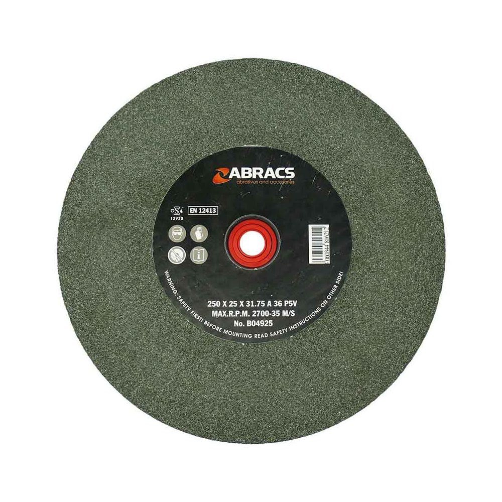 Abracs Vitrified Grinding Wheel, Size/Dimension: 250x25x31.75 mm