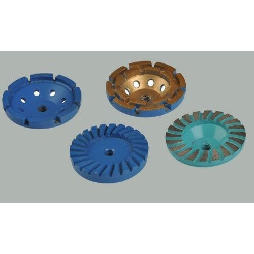 Stainless Steel Diamond Cup Grinding Wheels, Thickness Of Wheel: 5 Mm