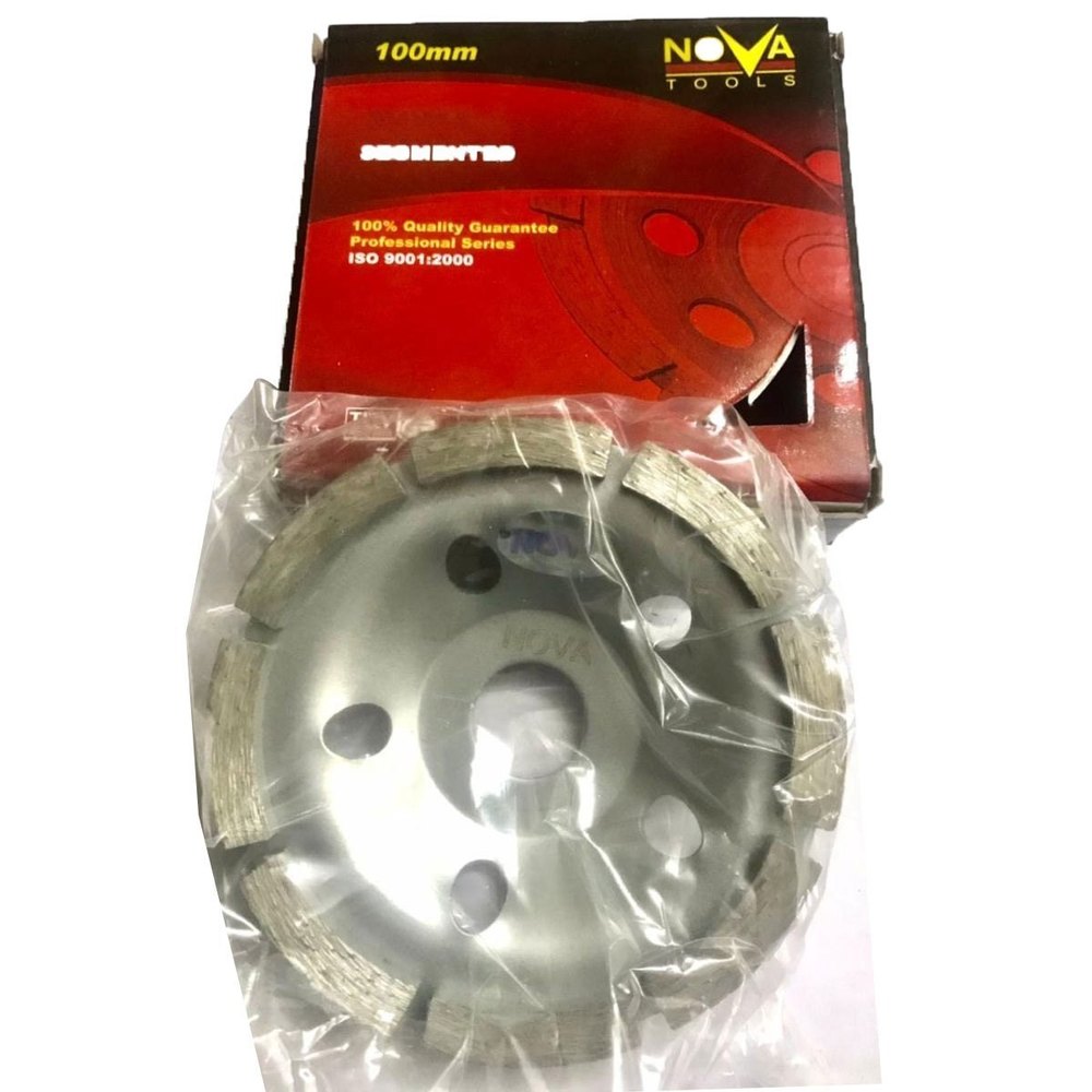 Aluminium Oxide Nova Tool Concrete Cup Grinding Wheel, Size/Dimension: 100x2.8x16 Mm, Thickness Of Wheel: 2.8 Mm