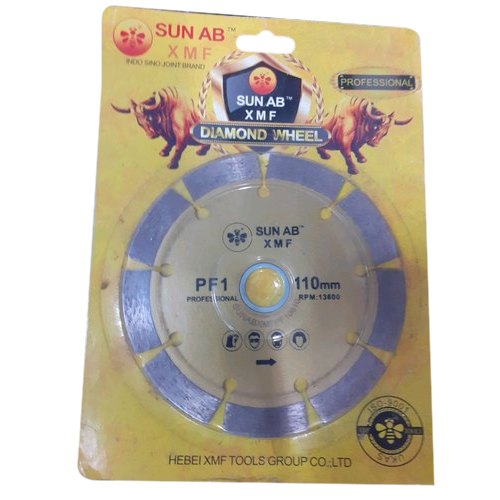 Round Industrial SUN AB XMF Diamond Wheel, Sizes: 110 mm