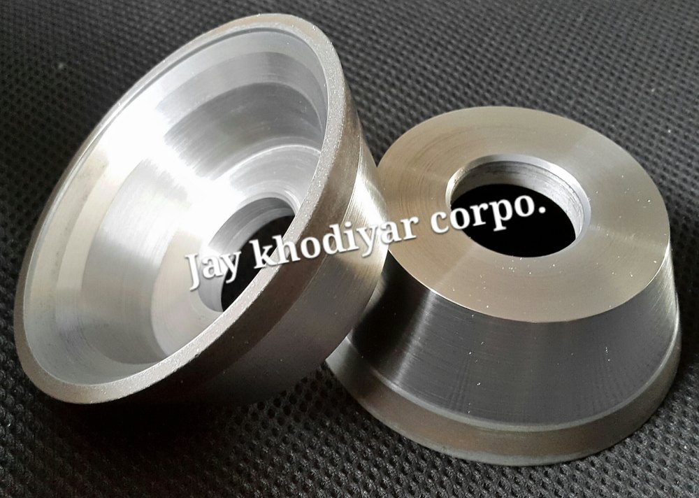 Resin 11v9 Diamond/CBN Flaring Cup Wheel, Size/Dimension: 75mm To 150mm, Thickness Of Wheel: 40mm
