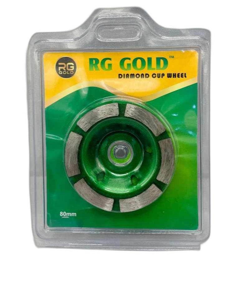 Diamond Cup Wheel, Size/Dimension: 80mm, Thickness Of Wheel: 5mm