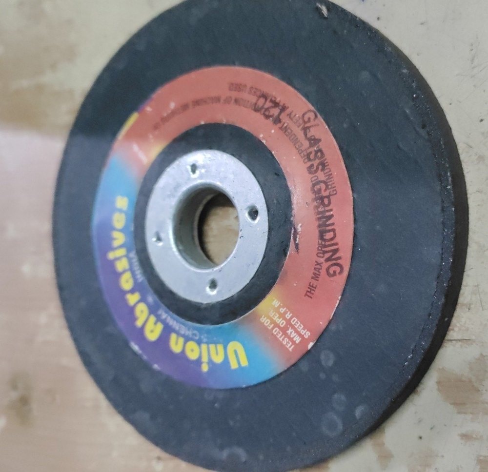 UNION ABRASIVES Ag 4 glass grinding wheel, Thickness Of Wheel: 6mm