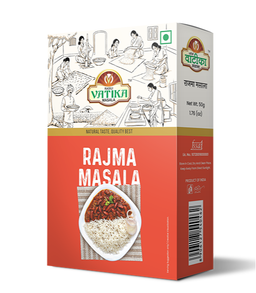 vatika Rajma masala, Packaging Size: 50 g, Packaging Type: Box