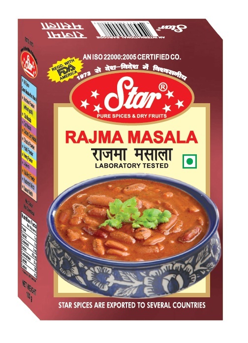 100 g Star Rajma Masala, Packaging: Packet