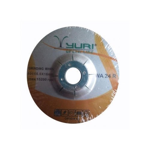 Aluminium Oxide Metal Yuri 4 Inch 6mm Dc Grinding Wheel Green, Abrasive Grade: CBN