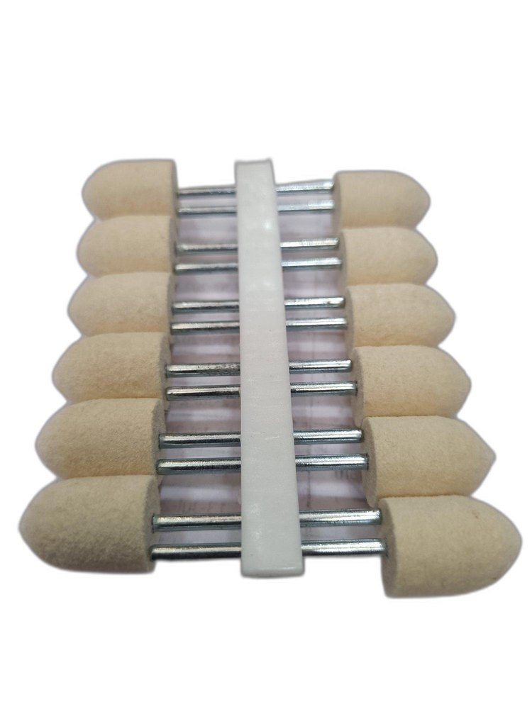 Brown Rock Mounted Buffing Wheel, For Cleaning, Thickness Of Wheel: 18Mmm
