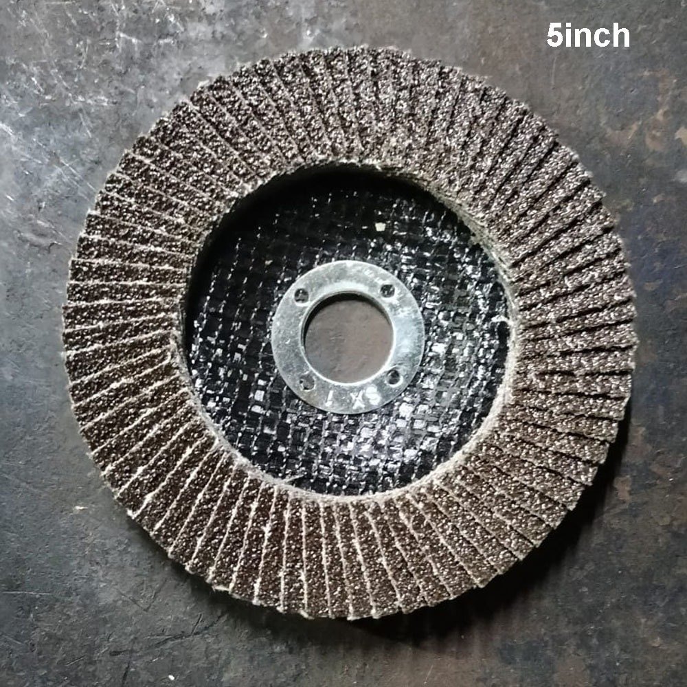 Resin 5inch Flap Disc Grinding Wheel, Thickness Of Wheel: 5mm