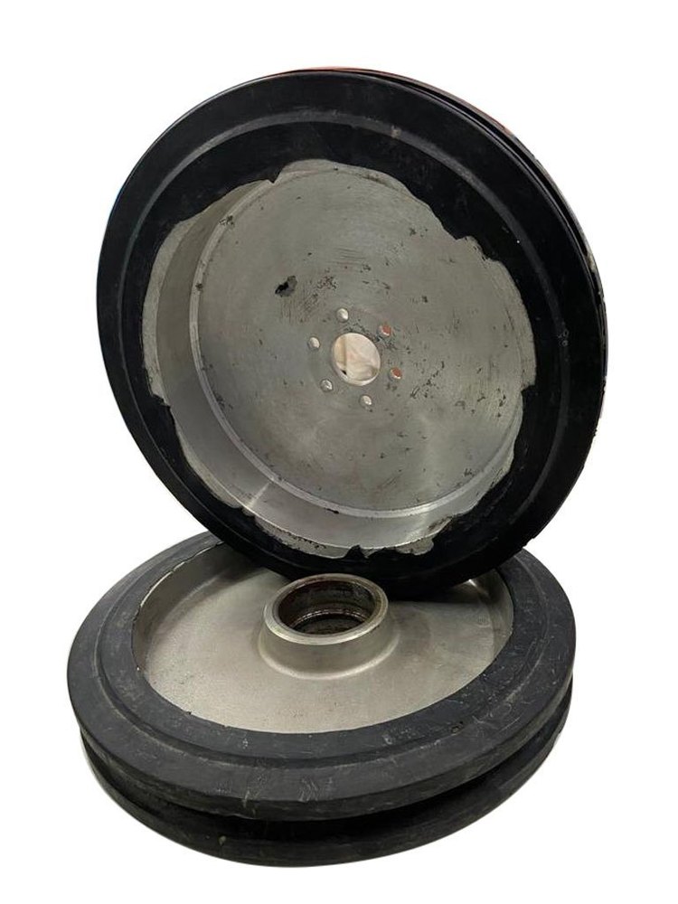 Trolley Wheels Rubber Bounded