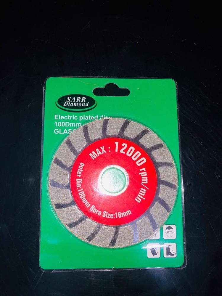 Sarr Gold Resin Electroplated Diamond Cutting Disc