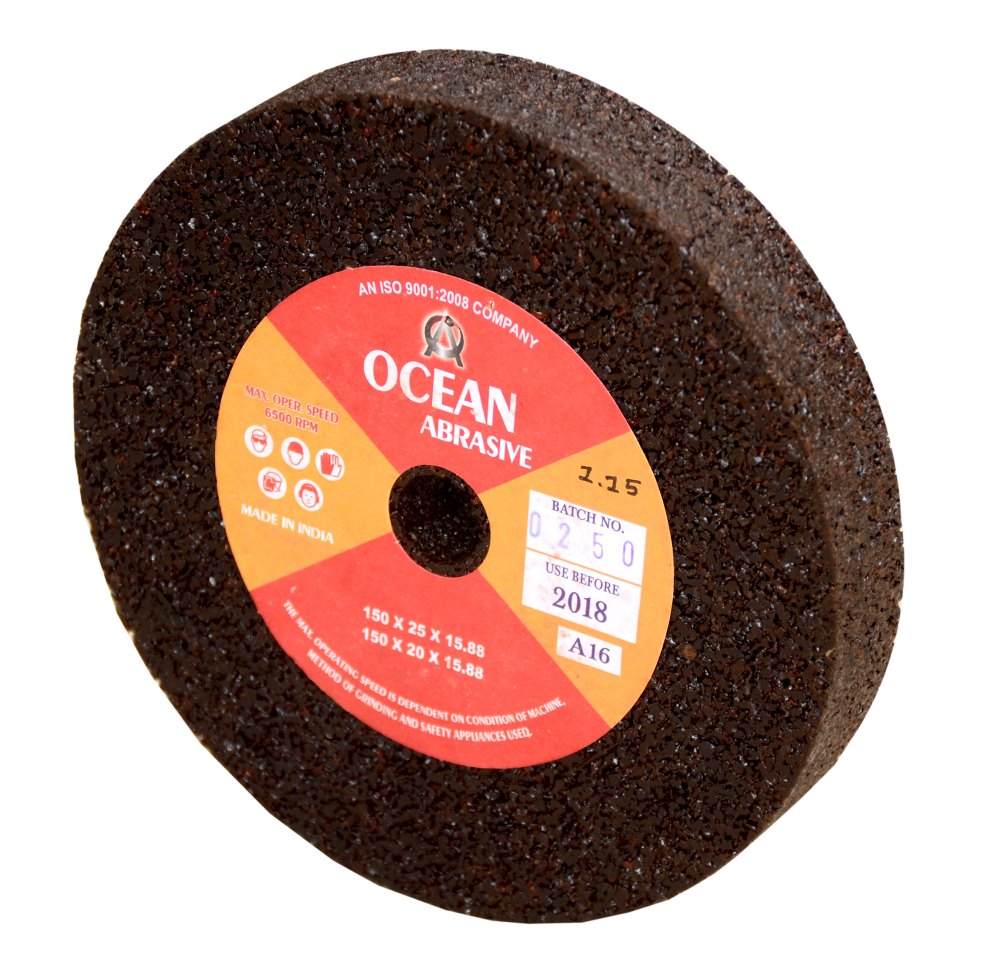 OCEAN Resin Pedestal Grinding Wheels, Thickness Of Wheel: 10 Mm To 50 Mm, Size/Dimension: 150 Mm To 350 Mm