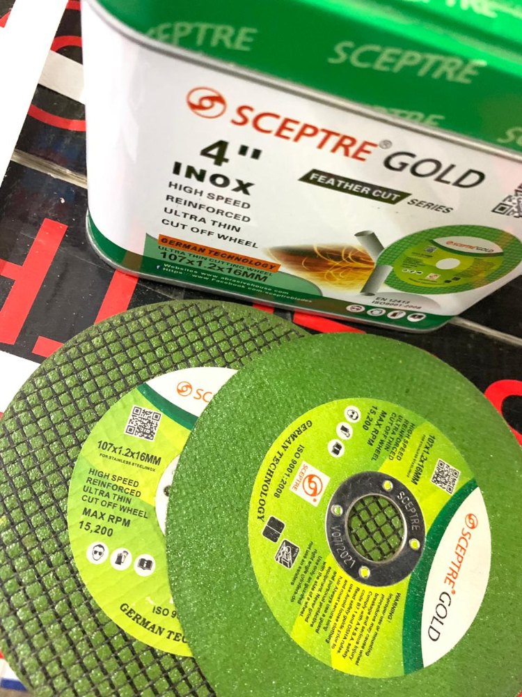 Sceptre Stainless Steel Grinding Wheels for Heavy Duty Work