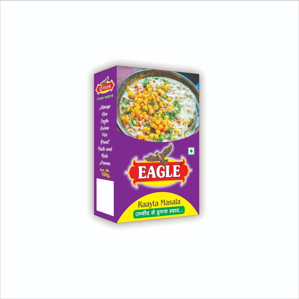 Eagle Raayta Masala, Packaging Size: 500gm, Packaging Type: Box