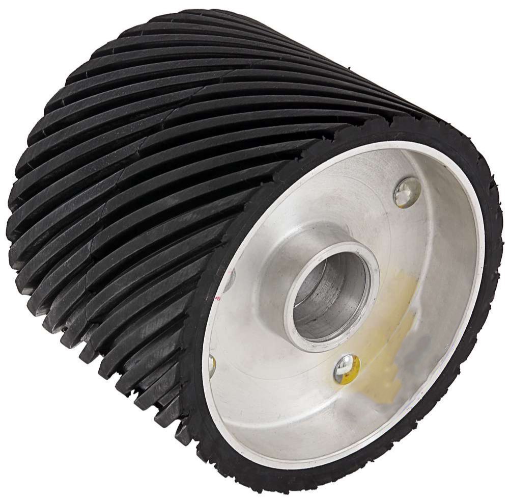Industrial Rubber Contact Wheel, Load Capacity: < 100 kg