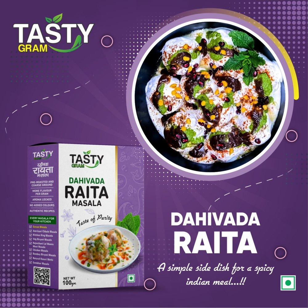 Tastygram Raita Masala Powder, Packaging Size: 100 g, Packaging Type: Box