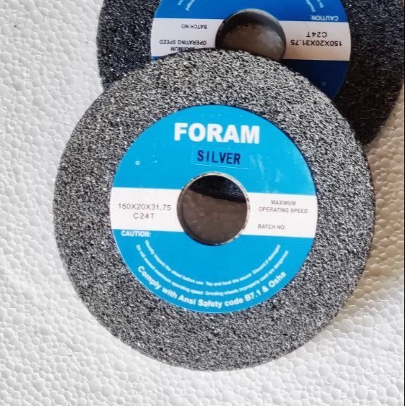 Foram Vitrified Black Silicon Carbide Grinding Wheel, Size/Dimension: 150mm To 300mm, Thickness Of Wheel: 20mm To 38.1mm