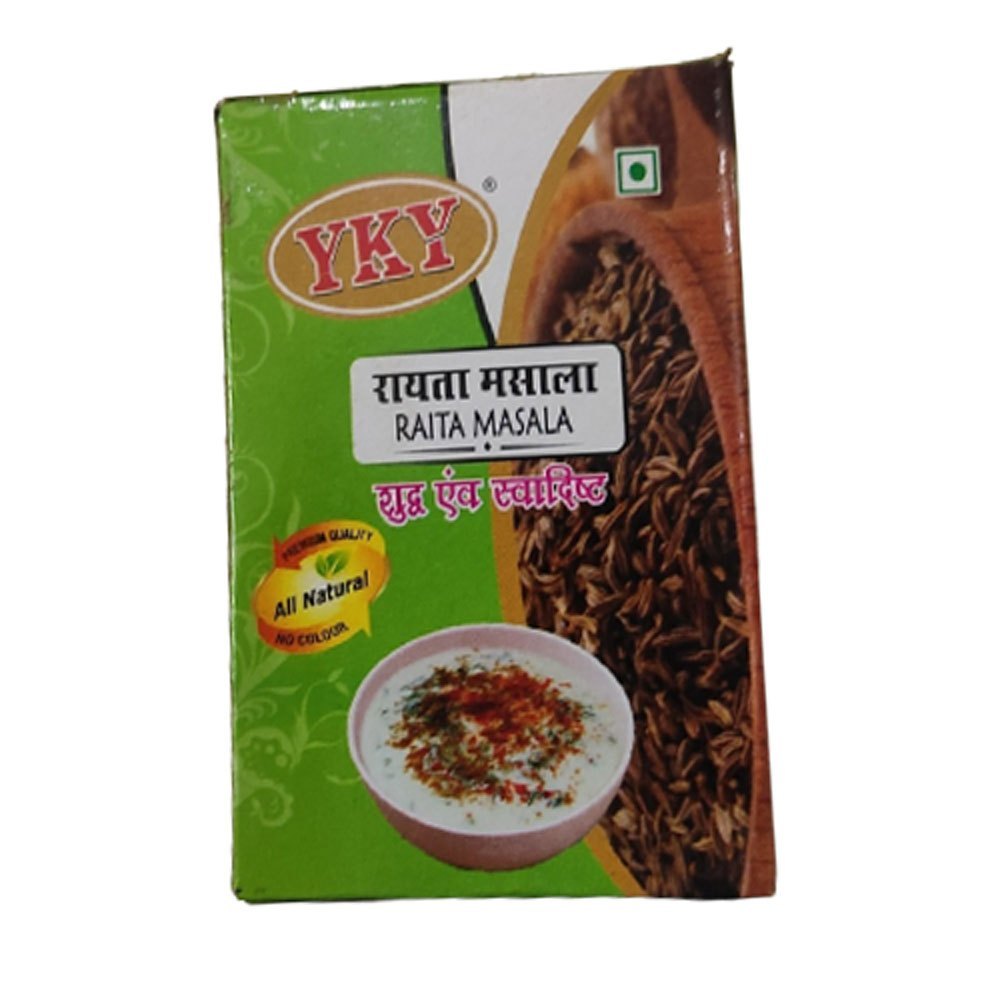 YKY 100gm Raita Masala, Packaging Type: Box